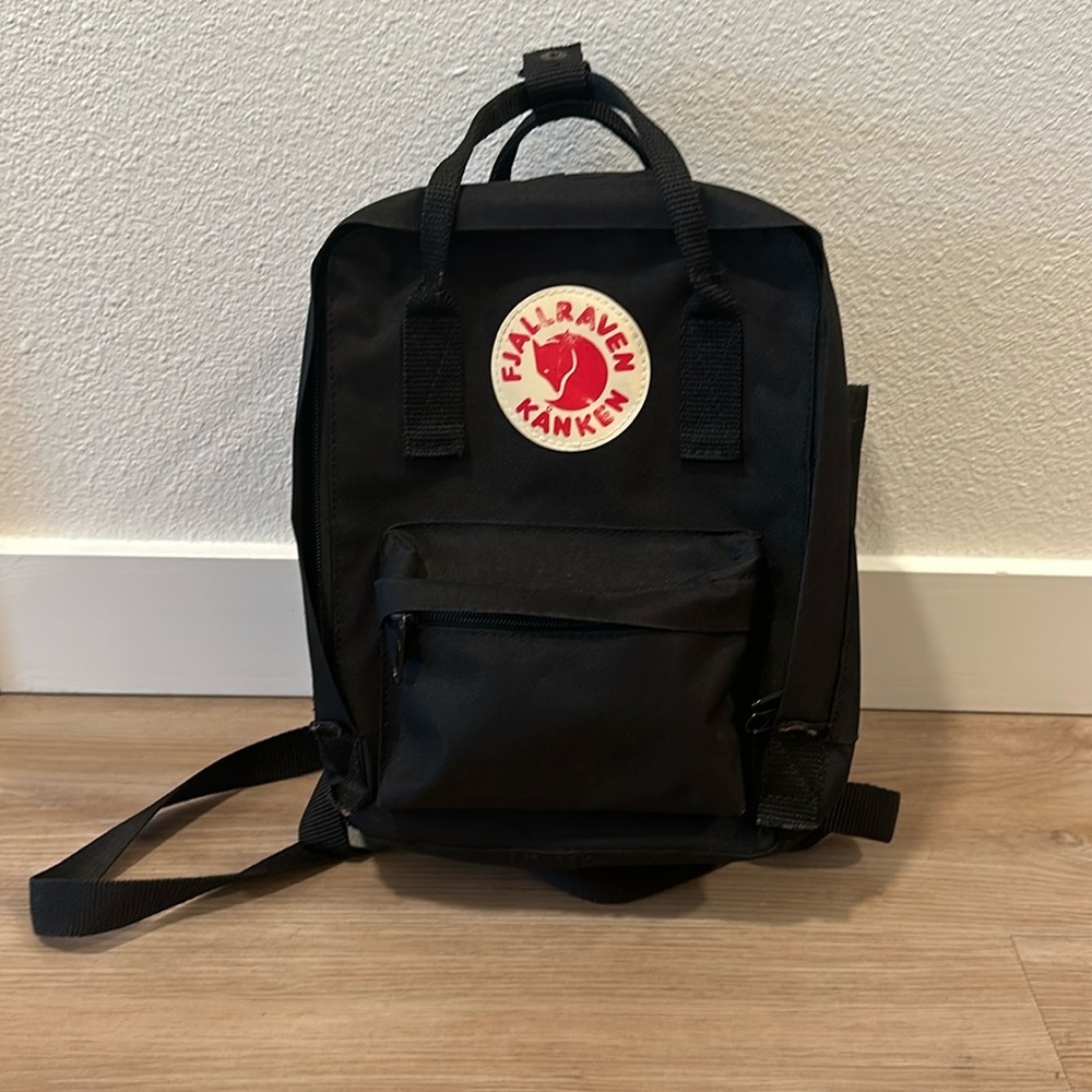 Small Fjallraven backpack.